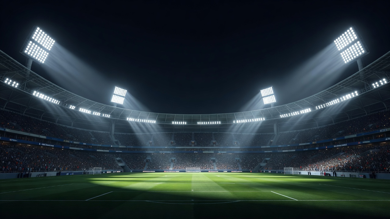 World Cup soccer stadium lights